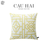 VỎ GỐI NHUNG GOLDEN AMORIN 45.-CẬU HAI HOME DECOR