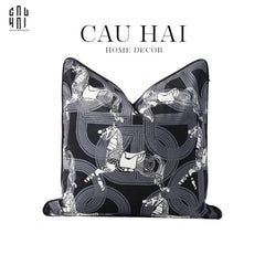 Vỏ Gối Wabi Sabi Savoir Stallion Spirit 45-CẬU HAI HOME DECOR