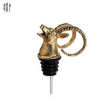 VÒI RÓT LIQUOR - GOLDEN ELK POURER WINE SPOUT-CẬU HAI HOME DECOR