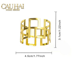 Vong Khan An Hoang Gia - Napkin Ring Monarque-VÒNG KHĂN ĂN-CẬU HAI HOME DECOR