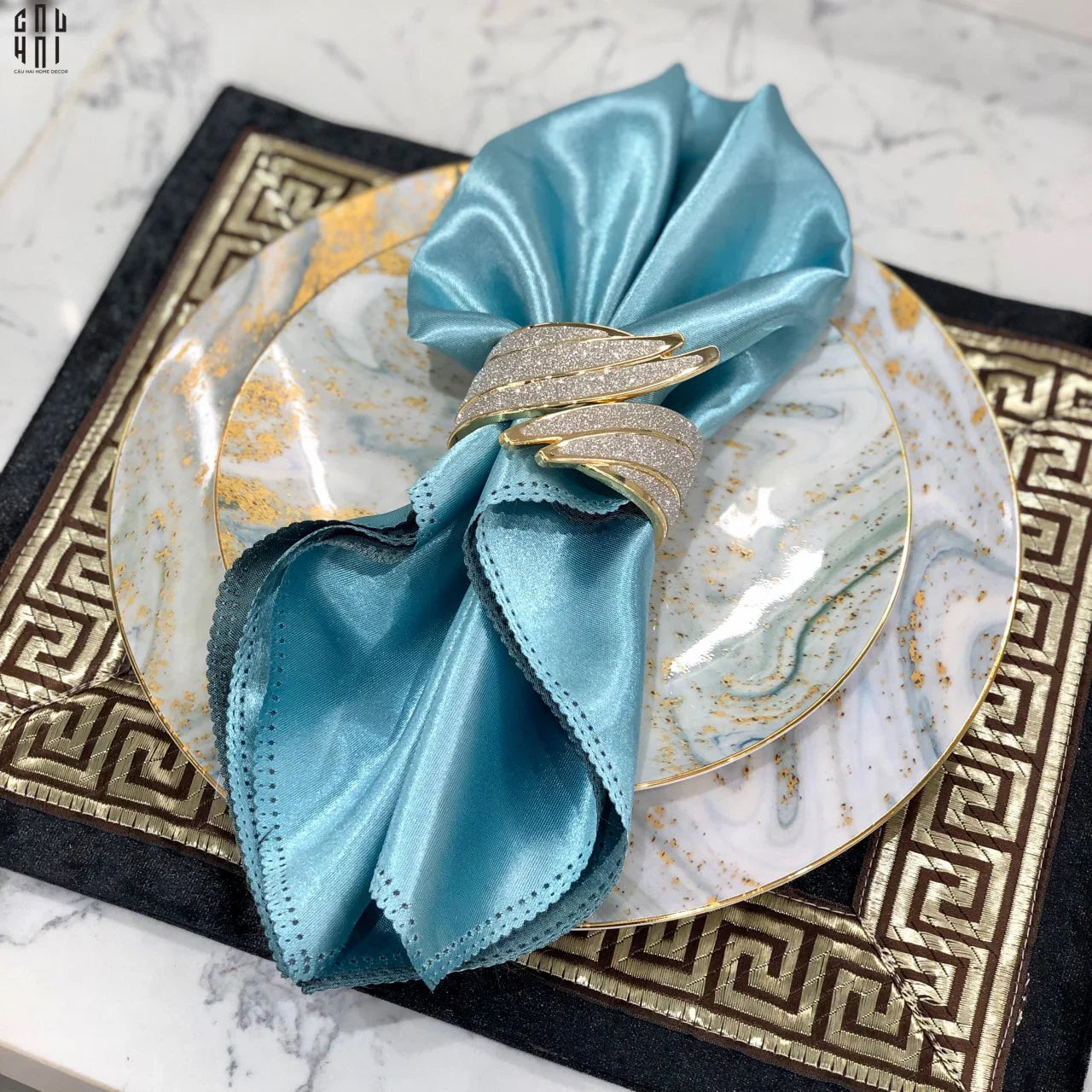 VÒNG KHĂN ĂN - NAPKIN RING ANGEL WINGS - CẬU HAI HOME DECOR