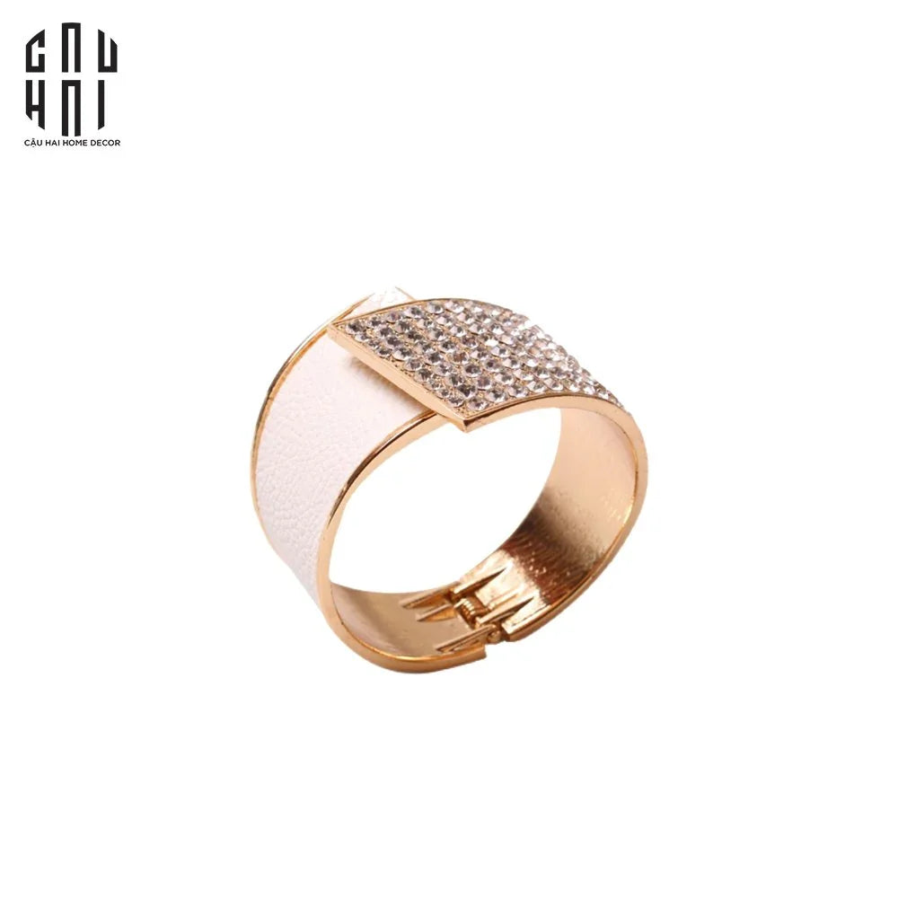 VÒNG KHĂN ĂN - NAPKIN RING DIAMOND - CẬU HAI HOME DECOR