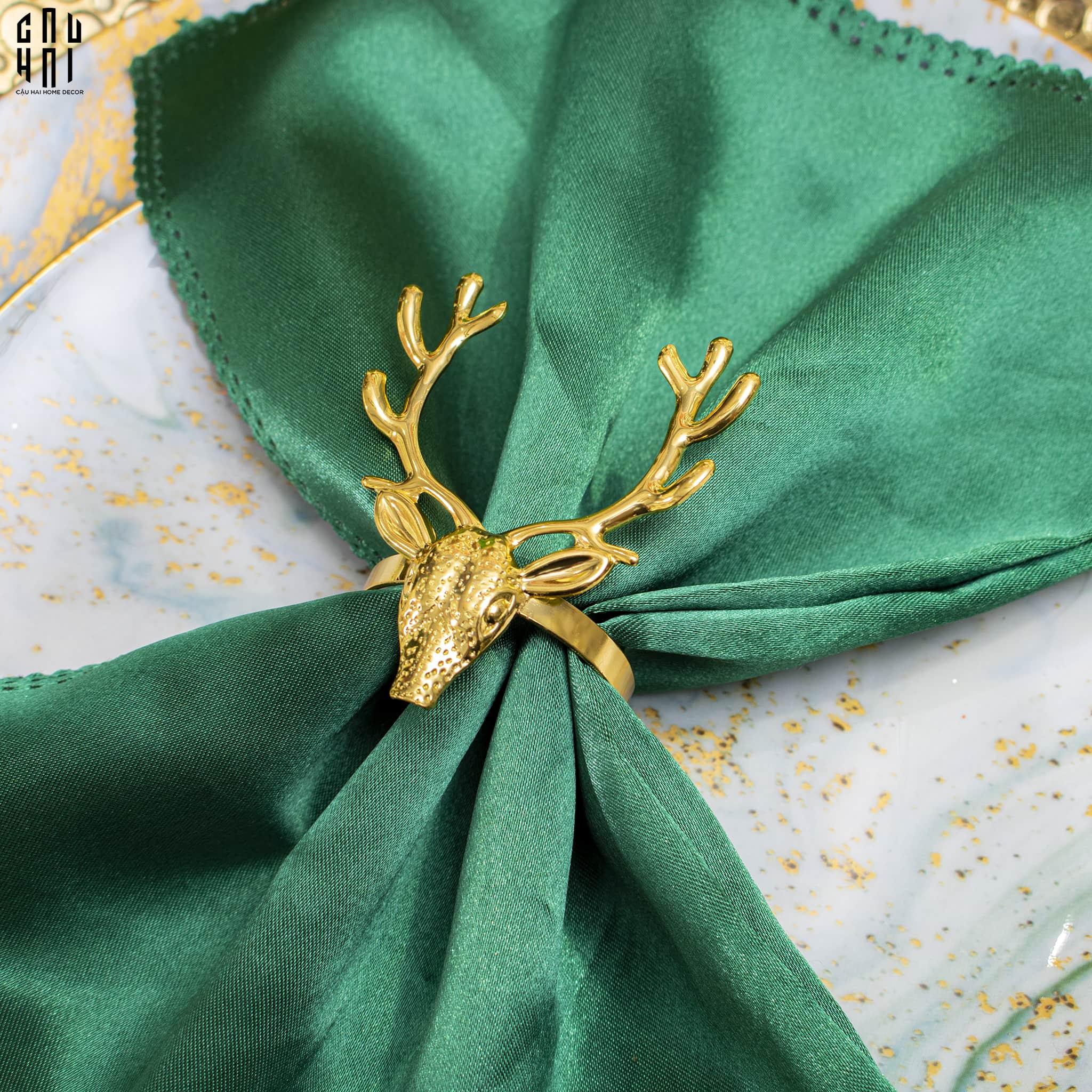 Vòng Khăn Ăn - Napkin Ring Golden Alley-CẬU HAI HOME DECOR