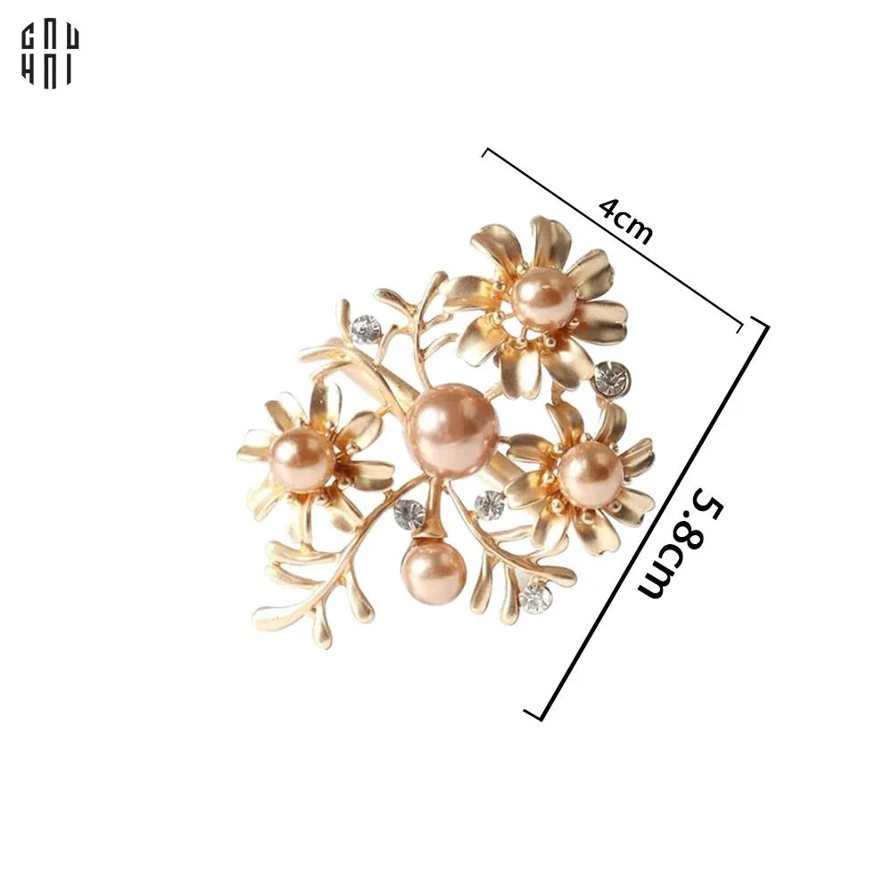 VÒNG KHĂN ĂN - NAPKIN RING GOLDEN BRANCH - CẬU HAI HOME DECOR