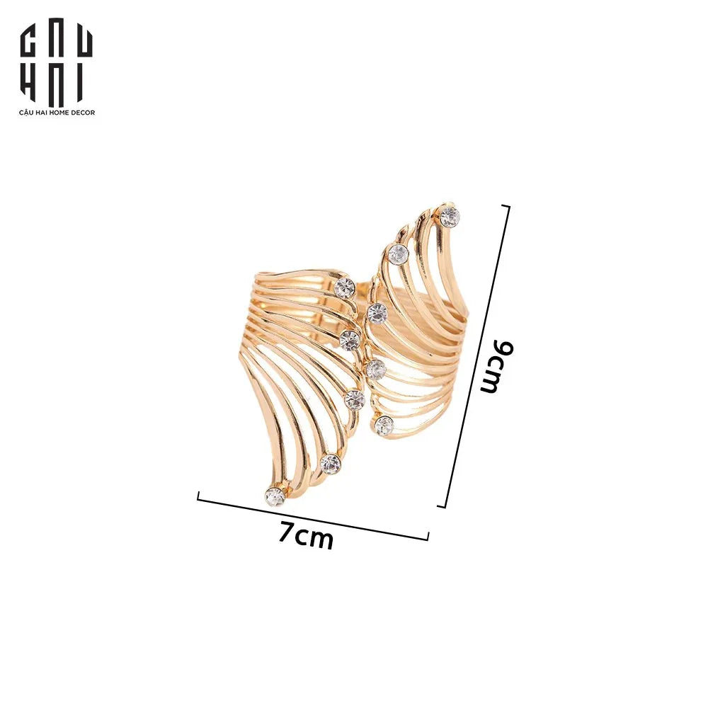 VÒNG KHĂN ĂN - NAPKIN RING JESSICA - CẬU HAI HOME DECOR