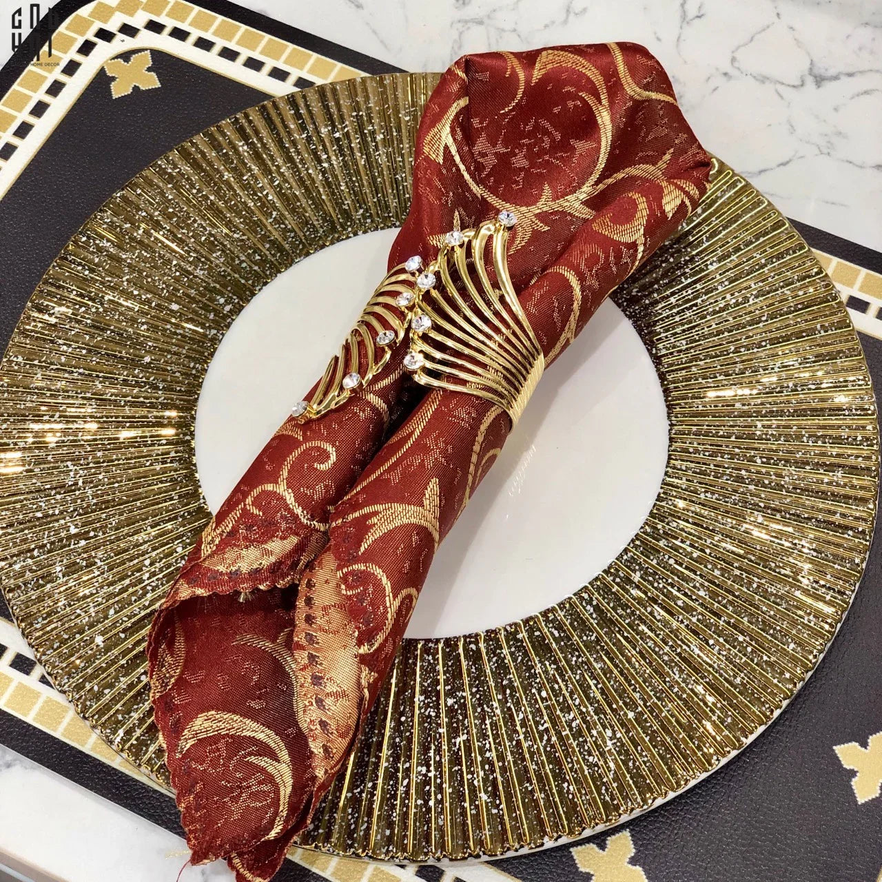 VÒNG KHĂN ĂN - NAPKIN RING JESSICA - CẬU HAI HOME DECOR