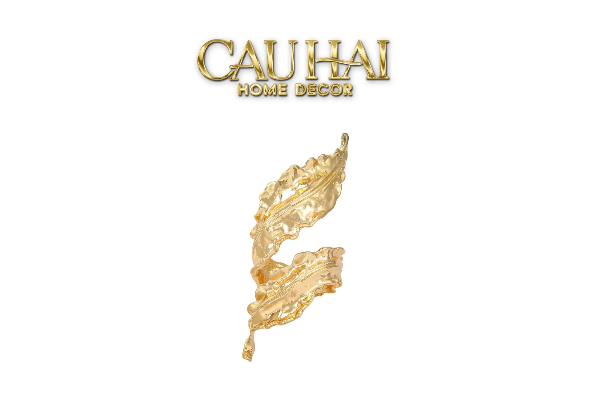 Vòng Khăn Ăn - Napkin Ring Leaf de Petite-CẬU HAI HOME DECOR