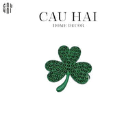 Vòng Khăn Ăn - Napkin Ring Lucky Green Leaves-CẬU HAI HOME DECOR