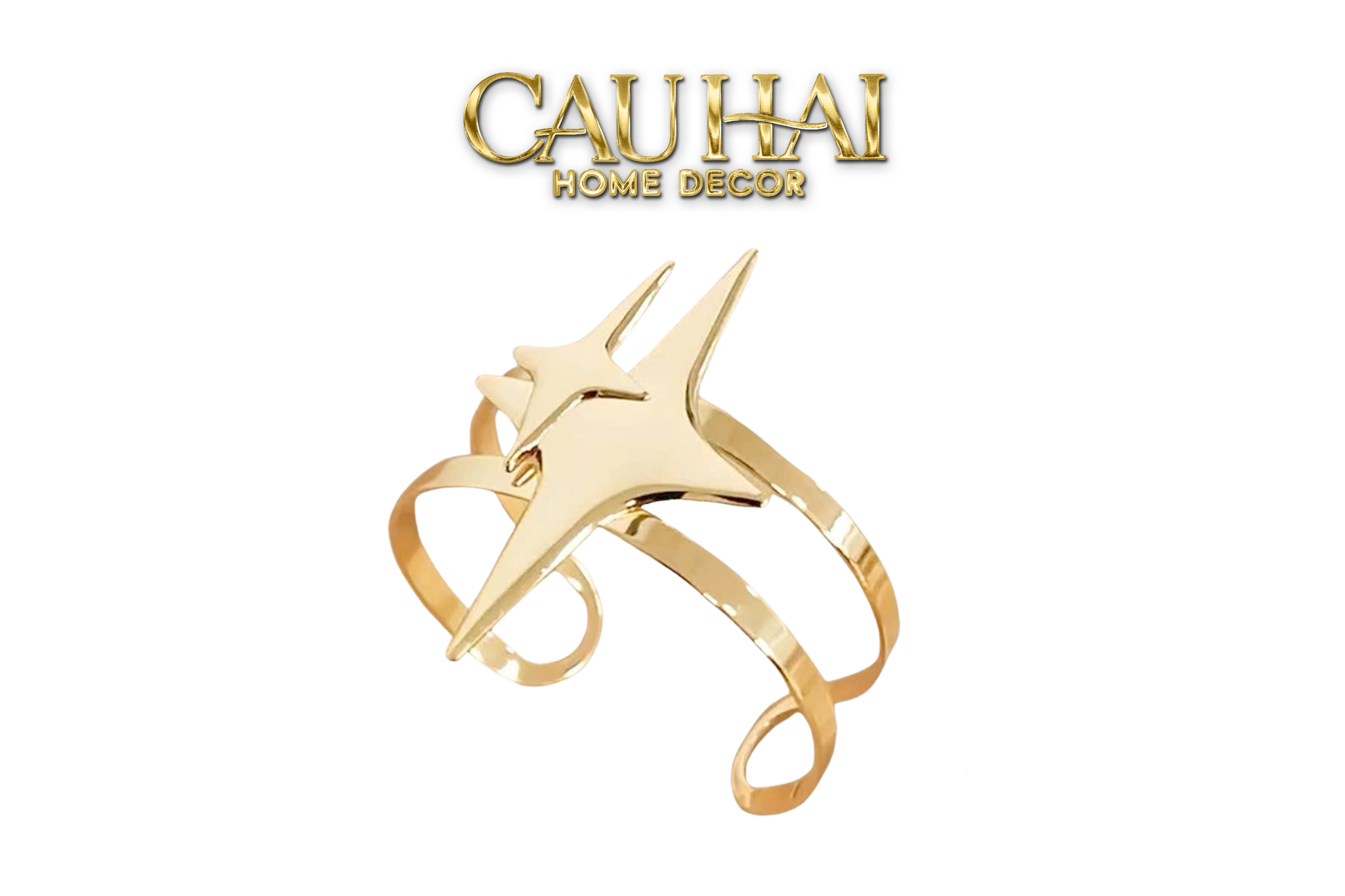 Vòng Khăn Ăn - Napkin Ring Star - CẬU HAI HOME DECOR