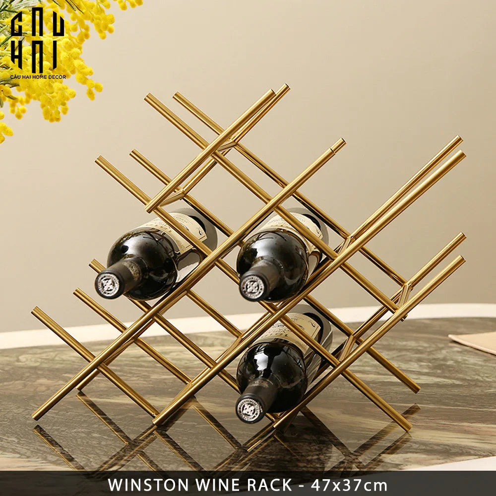 Winston Wine Rack-CẬU HAI HOME DECOR