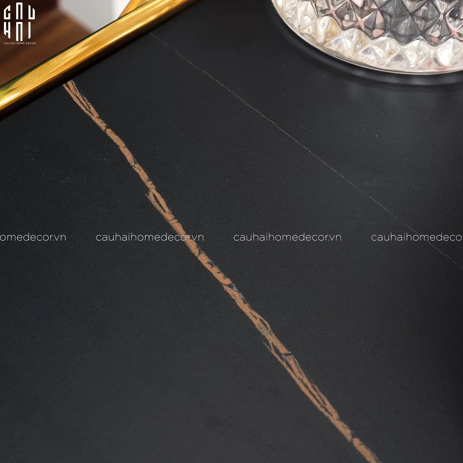 XE ĐẨY QUẦY BAR STANLEY - STANLEY BAR CART - BLACK SS25-CẬU HAI HOME DECOR