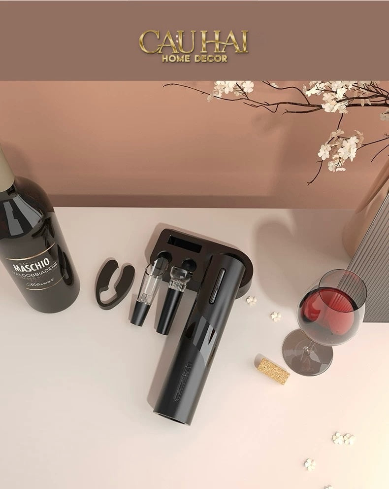 DỤNG CỤ KHUI VANG CLINTON - RED WINE OPENER-CẬU HAI HOME DECOR