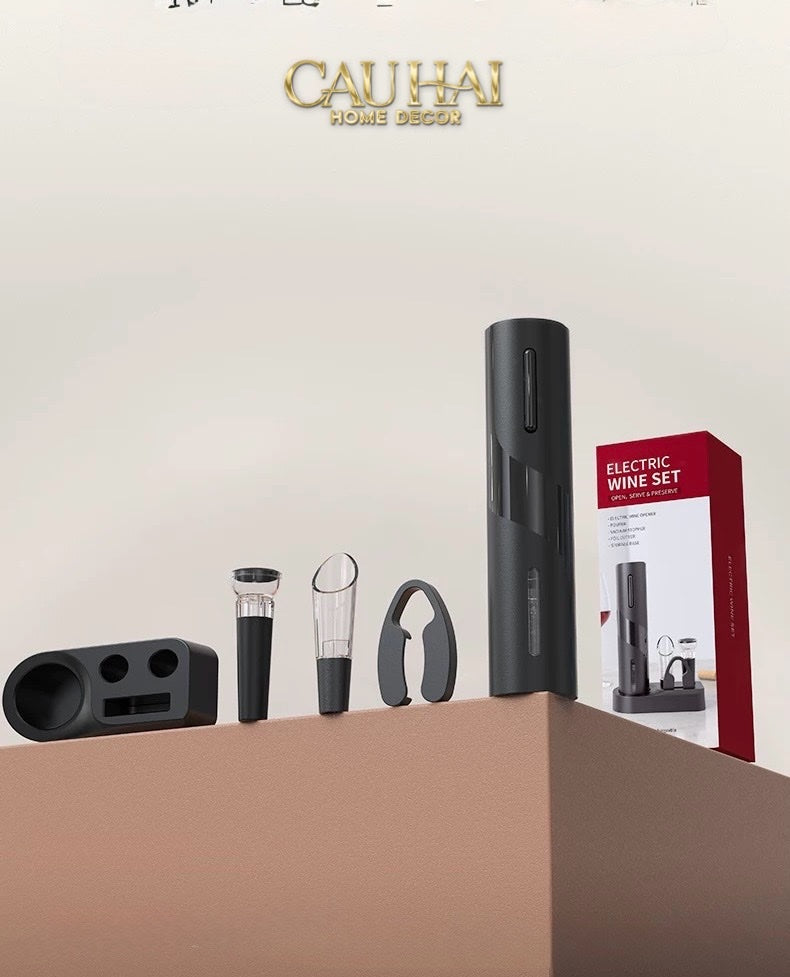 DỤNG CỤ KHUI VANG CLINTON - RED WINE OPENER-CẬU HAI HOME DECOR