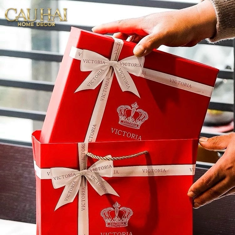 HOME COUTURE - SET 2 LY CRYSTAL D'Or WALTER VINO RUSSO GLASSES - FULL BOX - CẬU HAI HOME DECOR