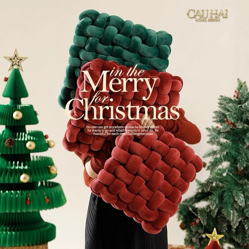 FÊTES COUTURE - GỐI ĐAN SWEET MEADOW BISCUITS - CẬU HAI HOME DECOR