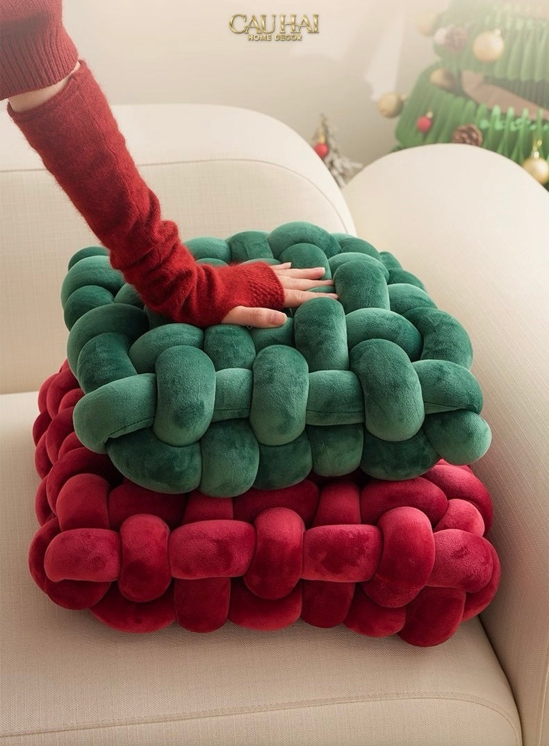 FÊTES COUTURE - GỐI ĐAN SWEET MEADOW BISCUITS - CẬU HAI HOME DECOR