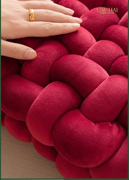 FÊTES COUTURE - GỐI ĐAN SWEET MEADOW BISCUITS - CẬU HAI HOME DECOR