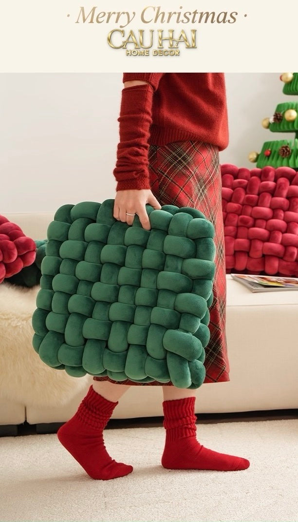 FÊTES COUTURE - GỐI ĐAN SWEET MEADOW BISCUITS - CẬU HAI HOME DECOR