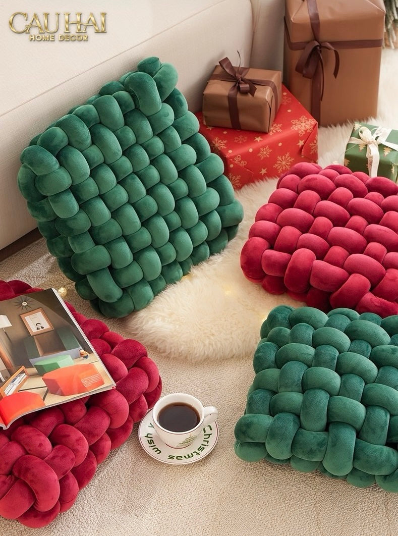 FÊTES COUTURE - GỐI ĐAN SWEET MEADOW BISCUITS - CẬU HAI HOME DECOR