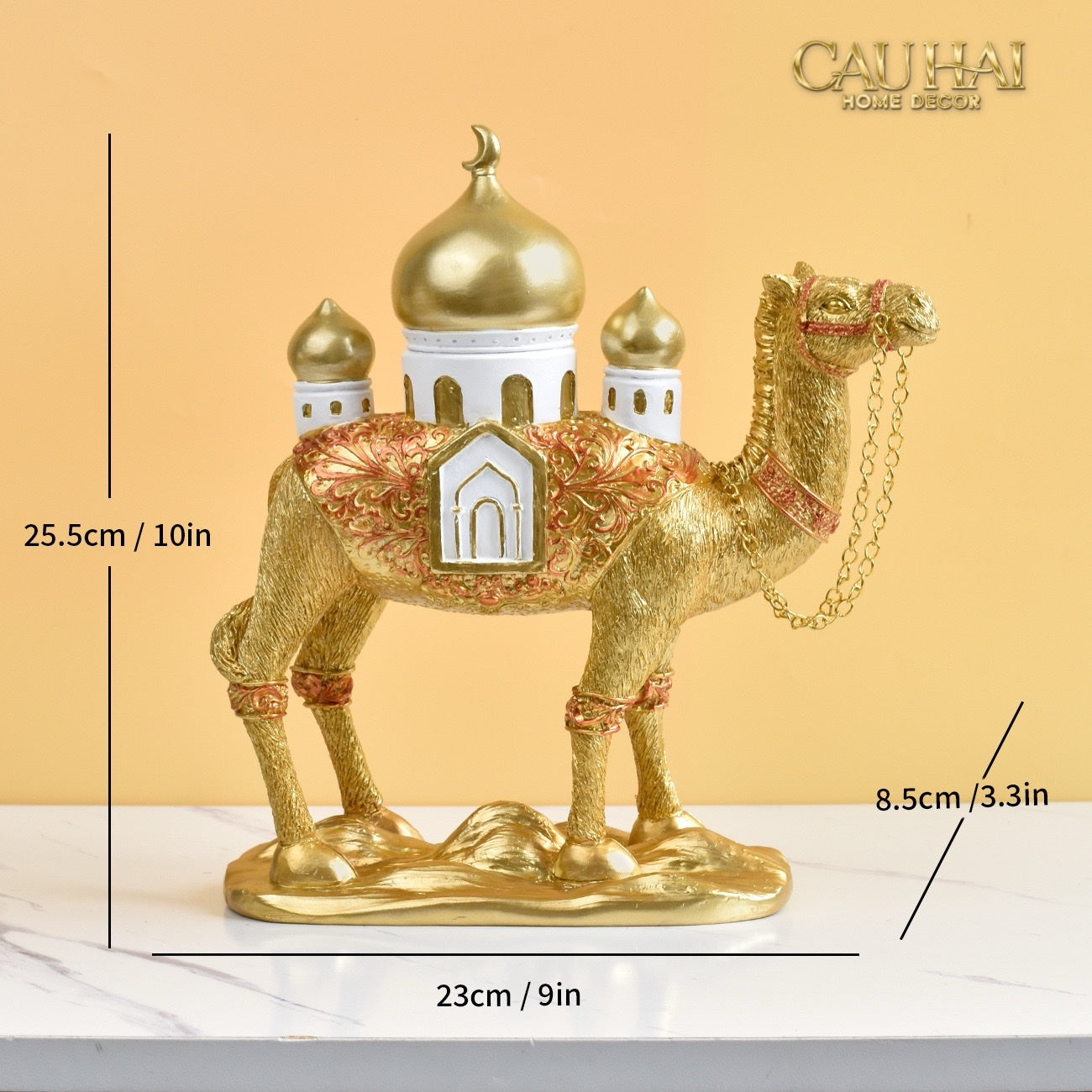 TƯỢNG LẠC ĐÀ ROYAL CARAVAN D’OR CAMEL - ORIENTAL VOYAGE-CẬU HAI HOME DECOR