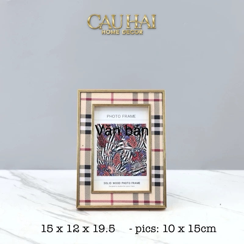 Home Couture - Set Khung Ảnh Vintage Check Heritage-CẬU HAI HOME DECOR