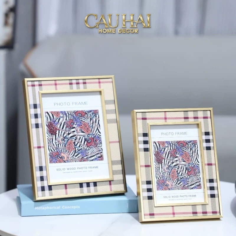 Home Couture - Set Khung Ảnh Vintage Check Heritage-CẬU HAI HOME DECOR