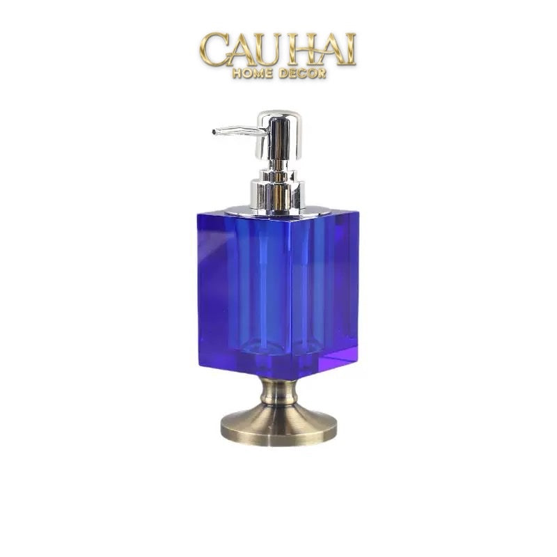 HOME COUTURE – CHAI KIT LOTION DEEPSEA BLUE CRYSTAL CUBE IMPÉRIAL - CẬU HAI HOME DECOR