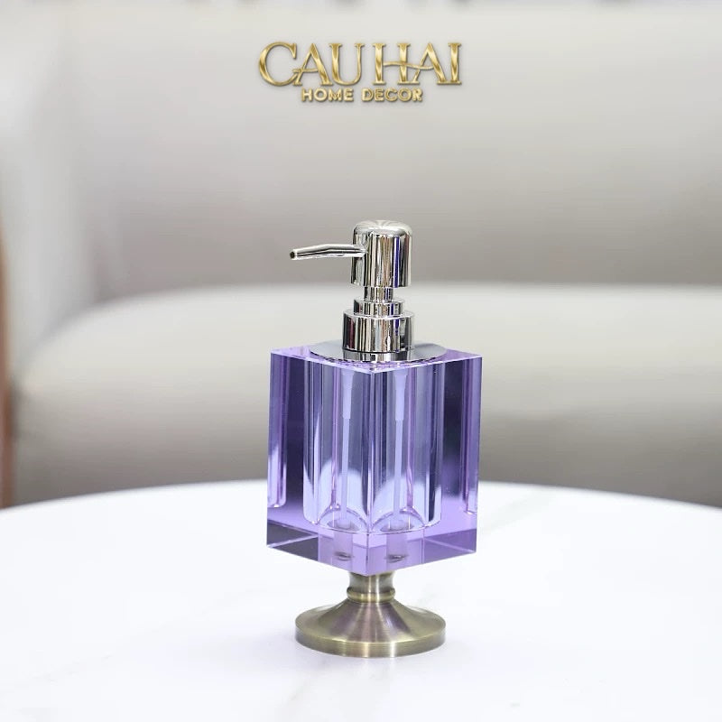 HOME COUTURE – CHAI KIT LOTION DEEPSEA BLUE CRYSTAL CUBE IMPÉRIAL - CẬU HAI HOME DECOR