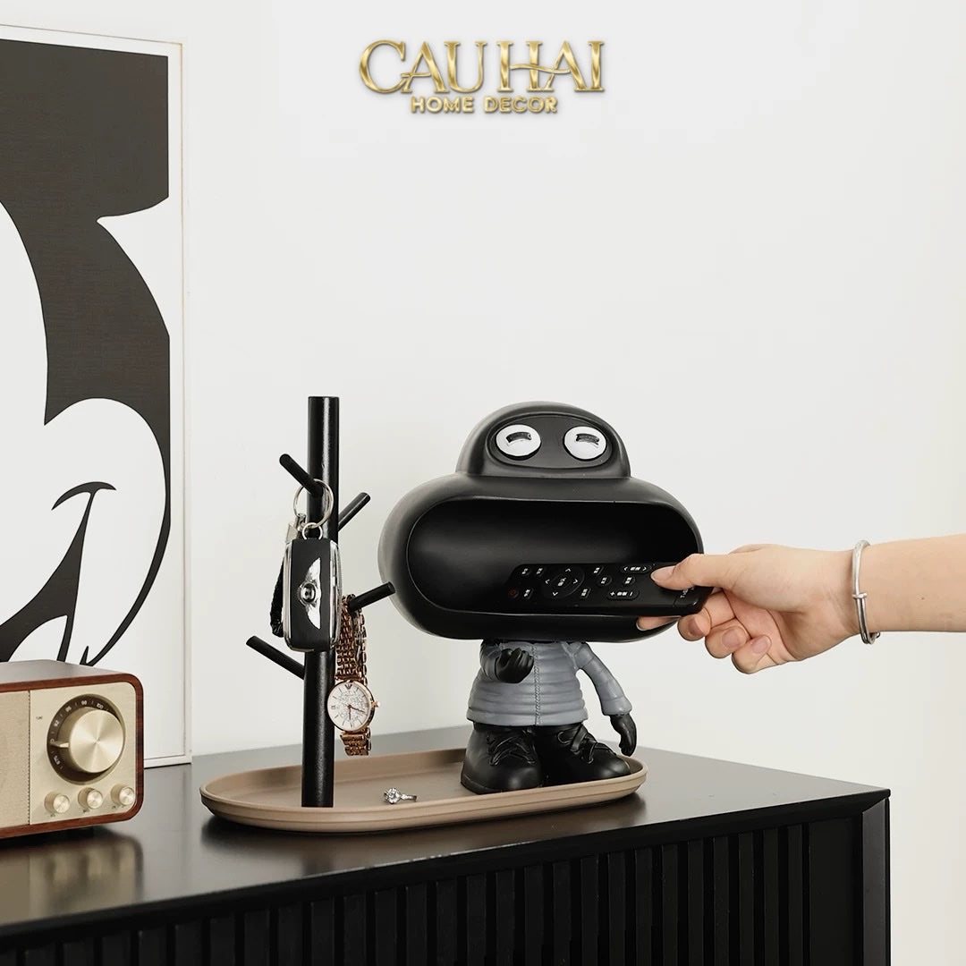 Tượng Treo Chìa Khoá Figurine Big Mouth Key Holder-CẬU HAI HOME DECOR