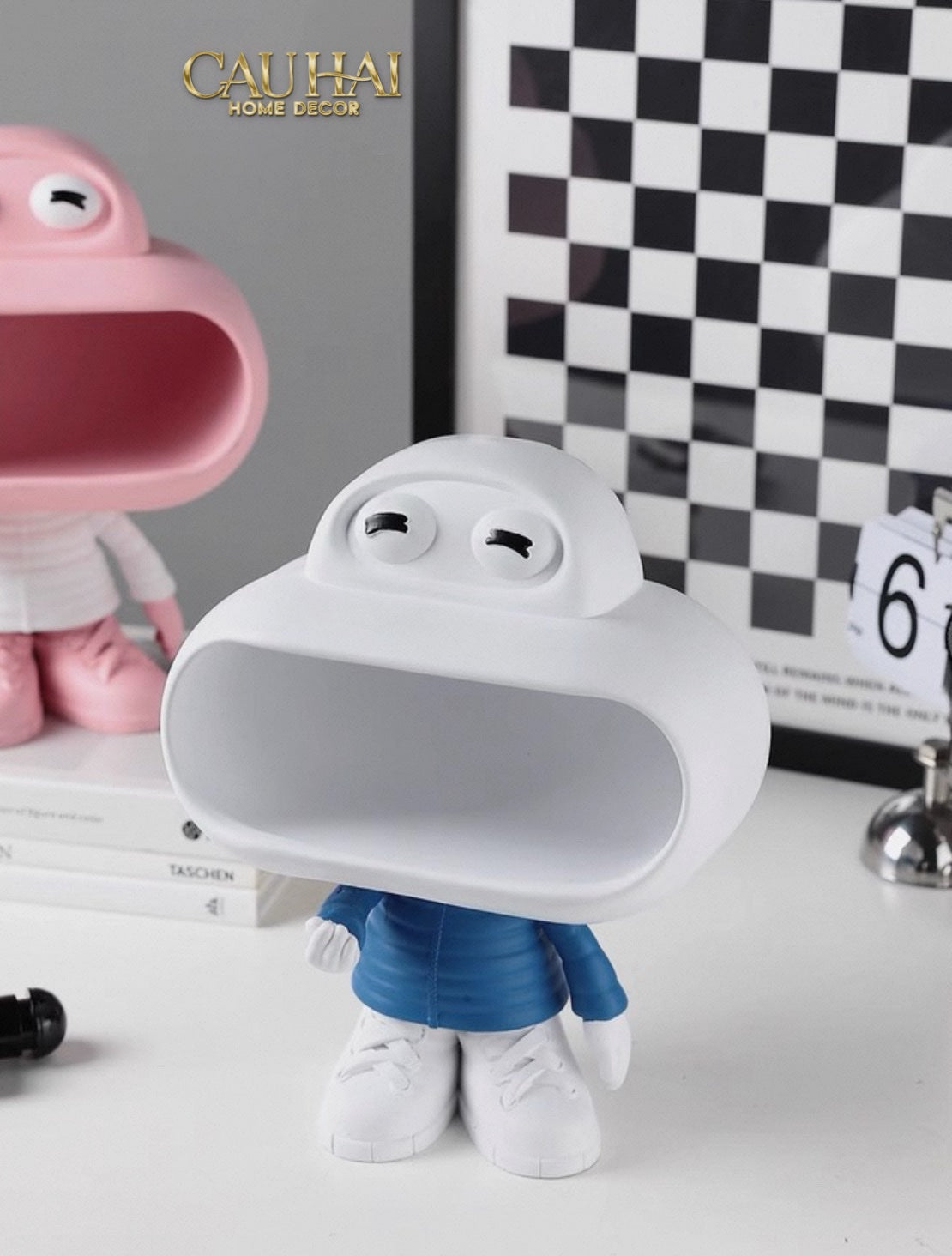 TƯỢNG TREO CHÌA KHOÁ FIGURINE BIG MOUTH KEY HOLDER - CẬU HAI HOME DECOR