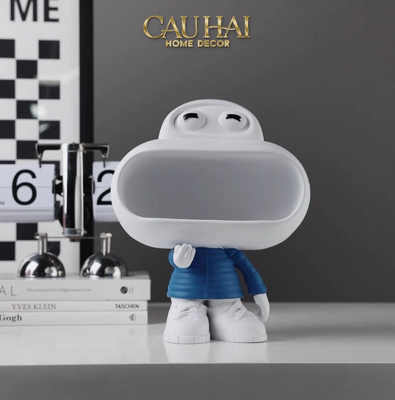 Tượng Treo Chìa Khoá Figurine Big Mouth Key Holder-CẬU HAI HOME DECOR