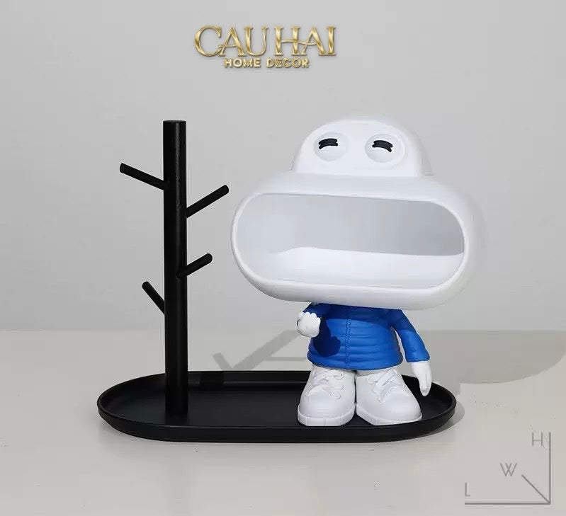 Tượng Treo Chìa Khoá Figurine Big Mouth Key Holder-CẬU HAI HOME DECOR