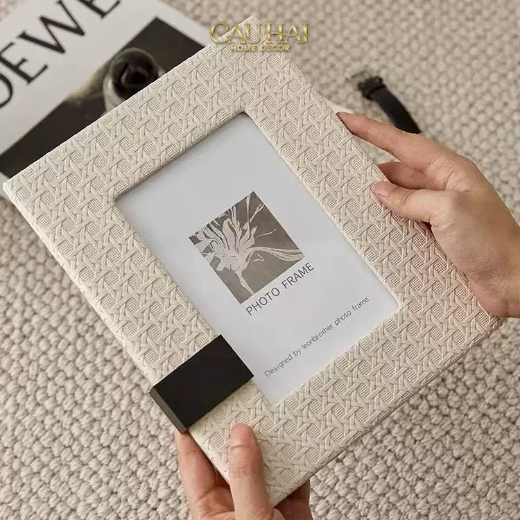 SET 2 KHUNG ẢNH WHITE PEARL CANNAGE - CẬU HAI HOME DECOR