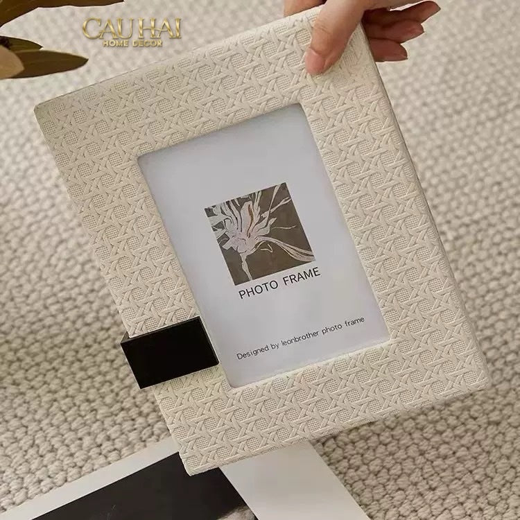 SET 2 KHUNG ẢNH WHITE PEARL CANNAGE - CẬU HAI HOME DECOR