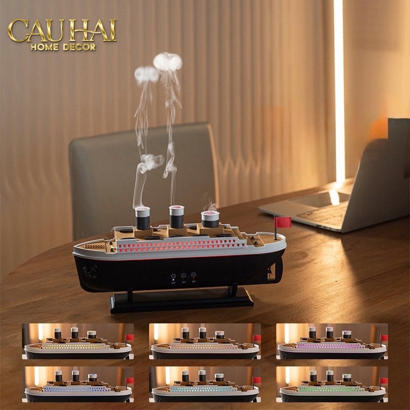 MÁY XÔNG TINH DẦU DU THUYỀN SYMPHONY VOYAGE - CẬU HAI HOME DECOR