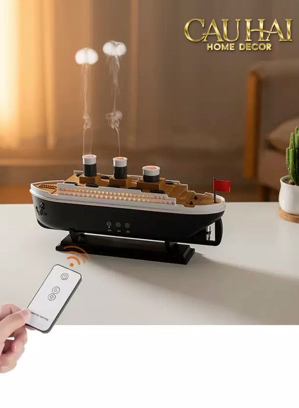 MÁY XÔNG TINH DẦU DU THUYỀN SYMPHONY VOYAGE - CẬU HAI HOME DECOR