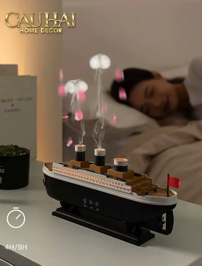 MÁY XÔNG TINH DẦU DU THUYỀN SYMPHONY VOYAGE - CẬU HAI HOME DECOR