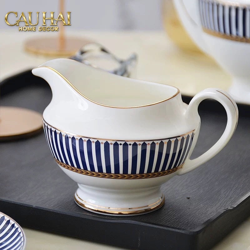 HOME COUTURE - SET BÌNH TRÀ ROYAL DYNASTY 21 PCS SS25 - CẬU HAI HOME DECOR