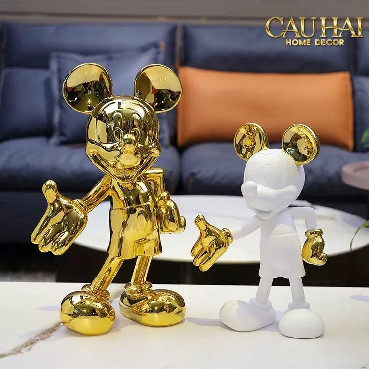 TƯỢNG MICKEY HANDSHAKE UNION D’OR H29 - CẬU HAI HOME DECOR