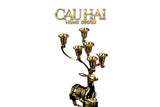 HOME COUTURE - ĐẾ NẾN ANTLER IMPÉRIAL STRAIGHT AHEAD - CẬU HAI HOME DECOR