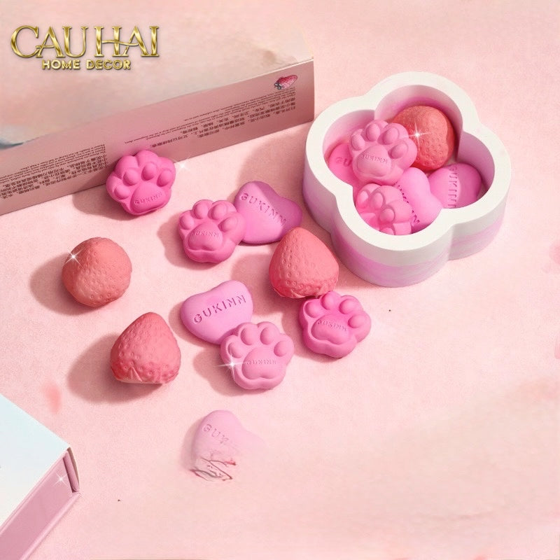 HOME FRAGRANCE - GIFT SET ĐÁ KHUẾCH TÁN SAKURA PUPPY AROMA STONES SET - CẬU HAI HOME DECOR
