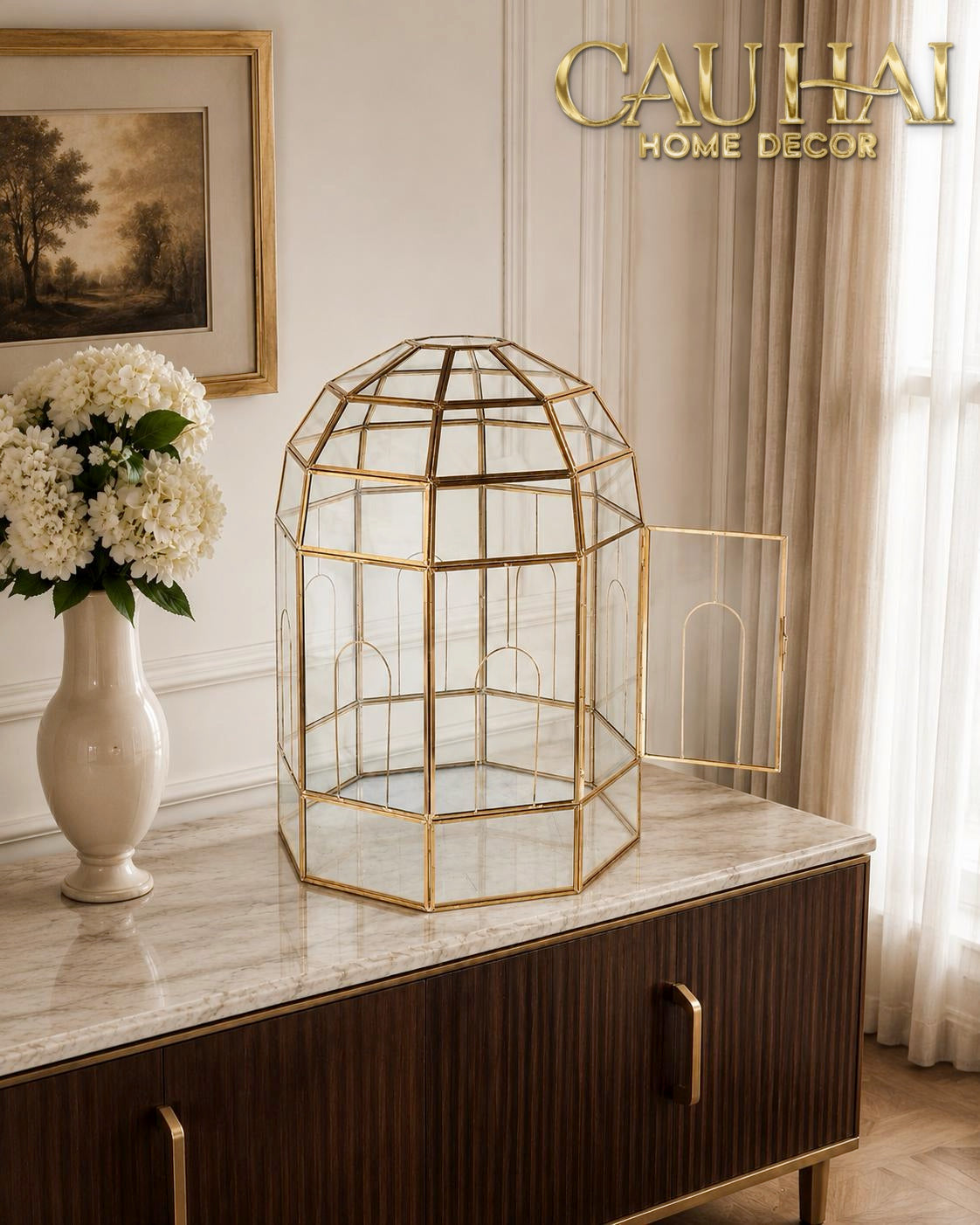 Lồng Kính Hoa Nghệ Thuật – Jardin Impérial H40